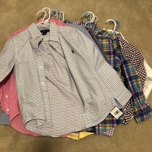 Boys Polo Ralph Lauren button ups.